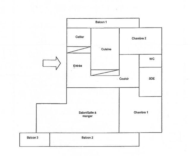 Appartement T3 à vendre - 3 pièces - 79.0 m2 - COLOMIERS - 31 - MIDI-PYRENEES - Century 21 Oustal